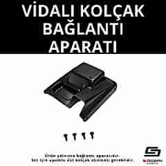 S-Dizayn VW Caddy 3 ABS Vidalı Kol Dayama Kolçak Alt Adaptör 2004-2015 A+Kalite