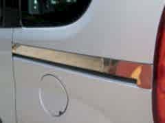 Fiat Doblo Uyumlu 2 Sürgülü Kapı Çıtası 2 Parça Krom 2010 Ve Sonrası