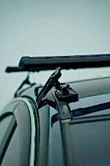 Honda Civic IX Hatchback 2011-2015 Arası Turtle Mexfit Oluklu ara atkı tavan barı SİYAH