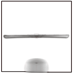 Skoda Octavia Uyumlu A7 Bagaj Alt Çıtası -2015 Paslanmaz Çelik Parça