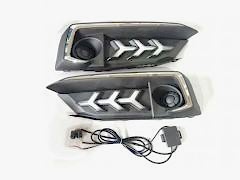 Honda Civic Uyumlu Fc5 2019+ Makyajlı Kasa Ağaç Model Ön Sis Ledi Hareketsiz