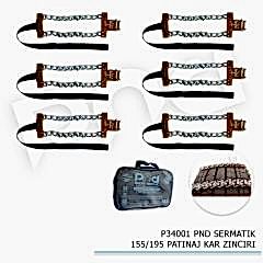 Pnd Sermatik Uyumlu 155/195 Patinaj Kar Zinciri