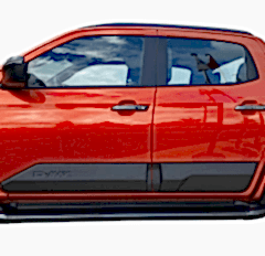 İsuzu D-Max Uyumlu Gövde Kaplama Yan Kapı Koruma 2020 / 2023 Parça