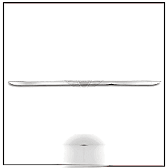 Volkswagen Jetta Uyumlu Bagaj Alt Çıtası -2011 Paslanmaz Çelik Parça