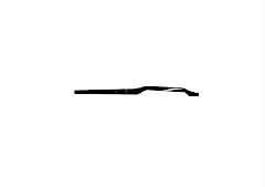 Hyundai Elantra Uyumlu 2016-2019 Göğüslük Çıtası ( Titanyum Çizgili Siyah)