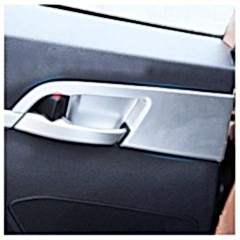 Hyundai Elantra Uyumlu 2016-2019 İç Kapı Kolu Kaplama - Silver (ABS)