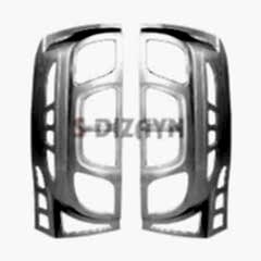 S-Dizayn Citroen Nemo Abs Krom Stop Çerçevesi 2 Prç 2008 Üzeri