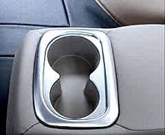 Honda Civic Uyumlu Fc5 2016-2020 Bardaklık Kaplama Silver