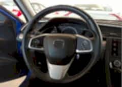 Honda Civic Uyumlu Fc5 2016-2020 Direksiyon Alt Parça Tekli Silver Yazısız