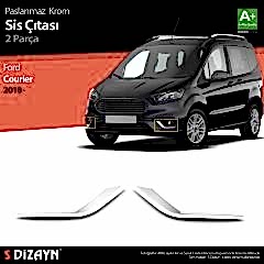 u Krom Sis Farı Çerçevesi 2 Parça. 2018 Ve Üzeri Parça