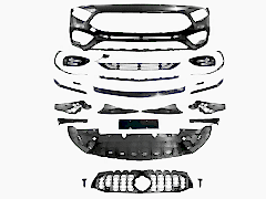 Mercedes W177 Uyumlu 2019+ A45 Ön Tampon Panjur Seti