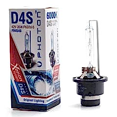 D4S 6000K Uyumlu 0,5 Fazla Işık Oem Ampul
