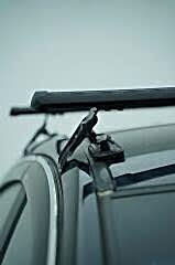 Kia Rio (UB) Hatchback 2011-2015 Arası Turtle Mexfit Oluklu ara atkı tavan barı SİYAH