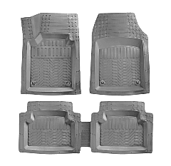 Ford Focus Uyumlu 4 Havuzlu Universal Paspas Krom Gri Renk Parça