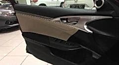 Honda Civic Uyumlu Fc5 2016-2020 İç Kapı Kolu Çerçevesi Silver Kalın