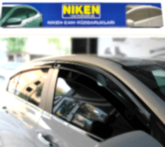 Niken Kia Stonic 2018- Kromlu Cam Rüzgarlığı 4 LÜ