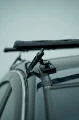 Kia Venga 2014-2019 Arası Turtle Mexfit Oluklu ara atkı tavan barı SİYAH