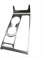 Hyundai Tucson Uyumlu 2015-2018 Vites Panel Kaplama - Silver (ABS)