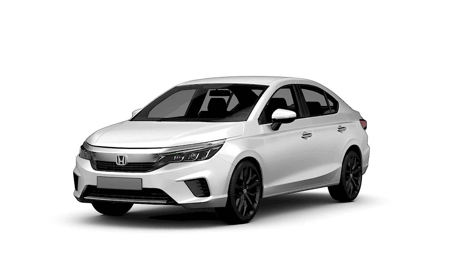 Niken Honda City 2023- Kromlu Cam Rüzgarlığı 4lü