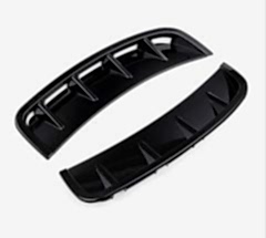 Mercedes W177 Uyumlu A Serisi 2019+ Ön Tampon Izgarası (Ventı) - Piano Black