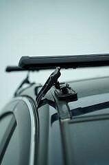 Land Rover Range Rover Evoque (L538) 2011-2018 Arası Turtle Mexfit Oluklu ara atkı tavan barı SİYAH