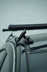 Land Rover Range Rover Evoque II (L551) 2019 ve Sonrası Turtle Mexfit Oluklu ara atkı tavan barı SİYAH