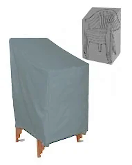 Sandalye Koruma Kılıf Örtüsü Gri Su Geçirmez  Ölçü : 120x70x64x64