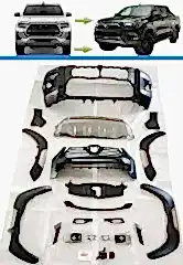 Toyota Hilux Uyumlu Revo 2020+ İçin 2021 Rocco Facelift