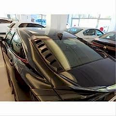 Honda Civic Uyumlu Fc5 2016-2020 Arka Camustu Kaplama 2 Parça