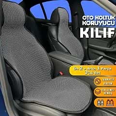Subaru Forester Uyumlu Koltuk Kılıfı Minder Füme 2+1 Ön Arka Set