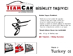 Bisiklet Taşıyıcı Bagajı 2 Bisiklet Kapasiteli