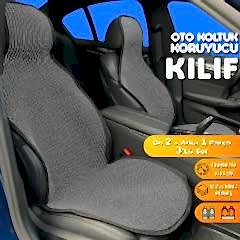 Suzuki Swift Uyumlu Koltuk Kılıfı Minder Füme 2+1 Ön Arka Set