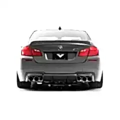 Bmw 5 Uyumlu Serisi F10 (2010 - 2014) Vorsteiner Arka Tampon Eki - Difüzör (Plastik)