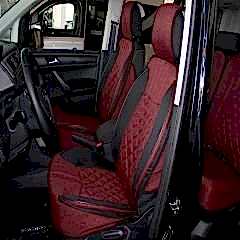 Elegance 5'Li Set Minder Kırmızı-Siyah / Klmny546