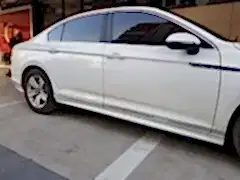 Volkswagen Passat Uyumlu B8 Yan Marşpiyel (VAKUM) LB7S Boya kodlu