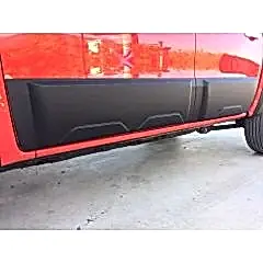 Mercedes X Uyumlu Class Kapı Altı Dodiği Kapı Kaplama (ABS Plastik)