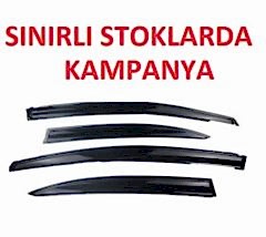 Sunplex Dacia Uyumlu Logan Mcv 2007-2019 4Lü Cam Rüzgarlığı