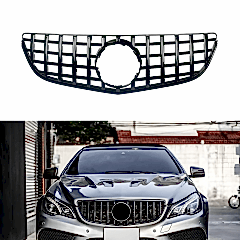 S-Dizayn Mercedes E-Class W207 Ön Panjur Parlak Siyah Piano Black GTR Model 2010-2013