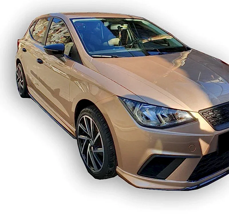 Seat İbiza 2017 Ve Sonrası Aero Marşpiyel Seti (VAKUM) Kırmızı Boyalıdır