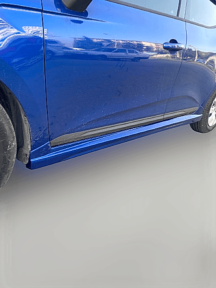 Renault Clio 5 Yan Marşpiyel (VAKUM) Parlak Siyah Boyalıdır