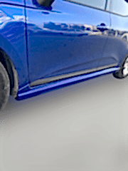 Renault Clio 5 Yan Marşpiyel (VAKUM) Parlak Siyah Boyalıdır