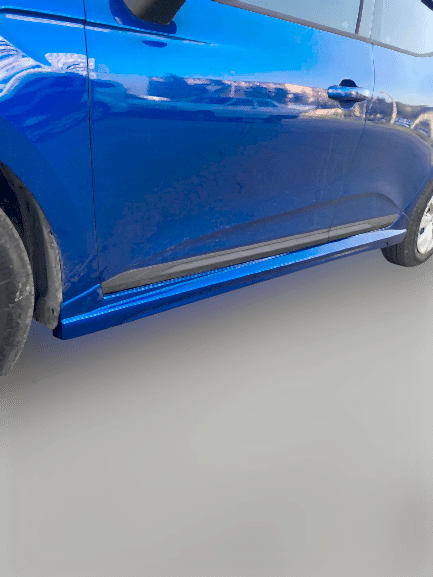 Renault Clio 5 Yan Marşpiyel (VAKUM) Beyaz Boyalıdır