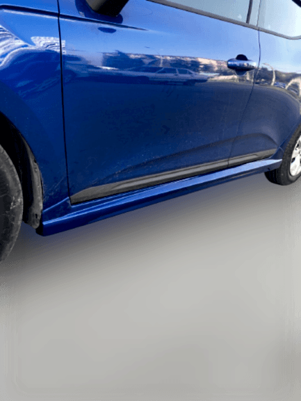 Renault Clio 5 Yan Marşpiyel (FİBER) Titanyum Gri Boyalıdır