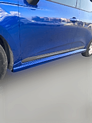 Renault Clio 5 Yan Marşpiyel (FİBER) Titanyum Gri Boyalıdır