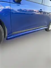 Renault Clio 5 Yan Marşpiyel (FİBER) Parlak Siyah Boyalıdır