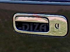 Volkswagen T5 Uyumlu Transporter Krom Bagaj Açma 2 Parça 2003-2010