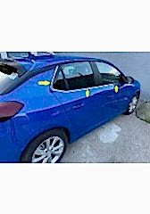 Opel Corsa Uyumlu F Cam Çerçevesi P. Çelik Parça