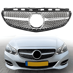 S-Dizayn Mercedes E-Class W212 Ön Panjur Krom Diamond Model 2014-2016