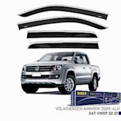 Niken Volkswagen Uyumlu -2009 Amarok Cam Rüzgarlığı Kromlu