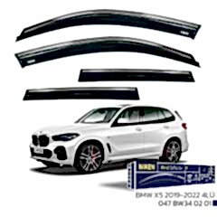 BMW X5 2019 -  Kromlu Cam Rüzgarlığı 4Lü Parça